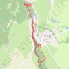 Itinéraire Sources de l'Allondon, distance, dénivelé, altitude, carte, profil, trace GPS