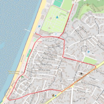 Itinéraire TM2025 Fictif Donville les Bains-19243884, distance, dénivelé, altitude, carte, profil, trace GPS