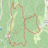 Itinéraire Boucle au départ de Correncon en Vercors, distance, dénivelé, altitude, carte, profil, trace GPS