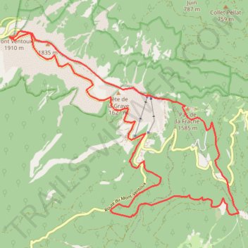 Itinéraire 456068, distance, dénivelé, altitude, carte, profil, trace GPS