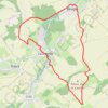 Itinéraire 20180819 Beugin, distance, dénivelé, altitude, carte, profil, trace GPS