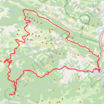 Itinéraire Col de Péguère, distance, dénivelé, altitude, carte, profil, trace GPS