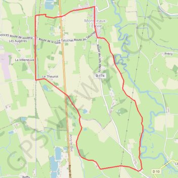 Itinéraire itineraire-itibfc000v5074q5-1, distance, dénivelé, altitude, carte, profil, trace GPS