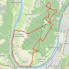 Itinéraire Canteleu, forêt et rive, distance, dénivelé, altitude, carte, profil, trace GPS