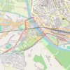 Itinéraire La balade du canal à Béziers, distance, dénivelé, altitude, carte, profil, trace GPS