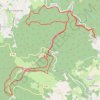 Itinéraire Les Monts du Lyonnais vers Pollionnais et Py Froid, distance, dénivelé, altitude, carte, profil, trace GPS