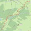 Itinéraire Liaison Chalets des Mémises - La Bonne Eau, distance, dénivelé, altitude, carte, profil, trace GPS