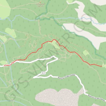 Itinéraire Cabane Neuve, distance, dénivelé, altitude, carte, profil, trace GPS
