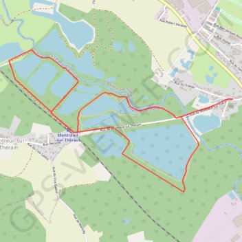Itinéraire La vallée des miroirs, distance, dénivelé, altitude, carte, profil, trace GPS