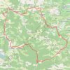 Itinéraire Chalabre, distance, dénivelé, altitude, carte, profil, trace GPS