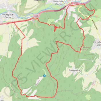 Itinéraire Autour de Notre-Dame d'Etang, distance, dénivelé, altitude, carte, profil, trace GPS