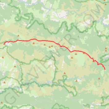 Itinéraire Le grand huit du Mont-Lozère - Aller, distance, dénivelé, altitude, carte, profil, trace GPS