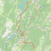 Itinéraire Haut-Jura - Viry - Moirans-en-Montagne, distance, dénivelé, altitude, carte, profil, trace GPS