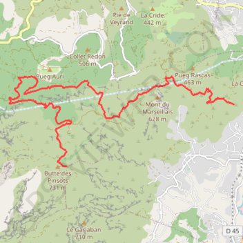Itinéraire Espigaou riders - Pichauris et le vallon de l'Agasse, distance, dénivelé, altitude, carte, profil, trace GPS