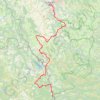 Itinéraire track, distance, dénivelé, altitude, carte, profil, trace GPS