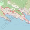 Itinéraire Calanques de Sormiou à Morgiou, distance, dénivelé, altitude, carte, profil, trace GPS