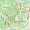 Itinéraire Corcelles - 30/09/2018, distance, dénivelé, altitude, carte, profil, trace GPS