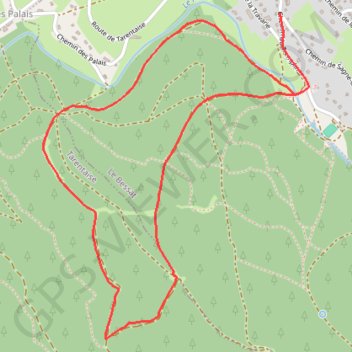 Itinéraire L'aqueduc des sources, distance, dénivelé, altitude, carte, profil, trace GPS