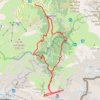 Itinéraire 18-AOU-18 16:58:55, distance, dénivelé, altitude, carte, profil, trace GPS