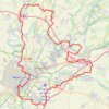Itinéraire Mon parcours, distance, dénivelé, altitude, carte, profil, trace GPS